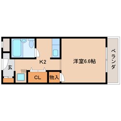 菜畑駅 徒歩6分 3階の物件間取画像